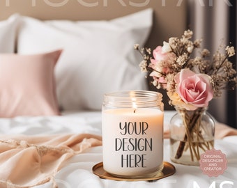 Candle Mockup Clear Candle Jar Mockup Candle Valentines Day Mockup Bundle Candle Mothers Day Mockup Candle Mock up Bundle Fall Candle Mockup