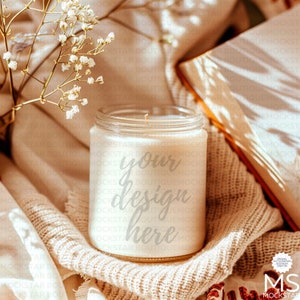 Candle Mockup Clear Candle Jar Mockup Candle Mockup Bundle Candle Mothers Day Mockup Candle Mock up Bundle Fall Candle Mockups Soy Candles