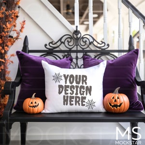 Pillow Mockup Styled Pillow Mockup Throw Pillow Mock ups Simple Pillow Mockup Accent Pillow Mockup Halloween Mockup Blank Pillow Fall Mockup