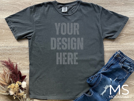 Comfort Color Mockup C1717 Pepper Shirt Mockup Comfort Color Mockup C1717 Mockup Flat Lay Mockup Pepper Mock Up shirt Boho Mockup CC Mockup