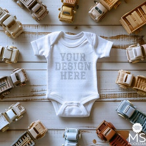 Infant Bodysuit Mock ups White Baby Bodysuit Mockup Bodysuit Mockup Bundle Kids Styled Photography Kids Mock up Bundle Kids Tshirt Mockup