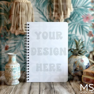 Spiral Notebook Mockup Blank Spiral Notebook Mockup Planner Mockup Journal Mockup Bundle Boho Mockup Book Mock Ups Spiral Journal Mock ups