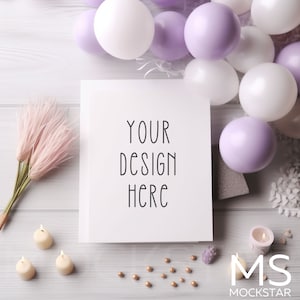 Greeting Card Mockup White Invitation Mockup Bundle Stationary Mockup Card Mock Up Bundle Canva Mockup Birthday Card Mockup 5x7 Card Mockups