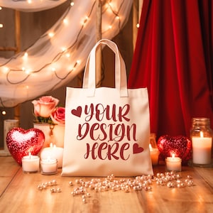 Tote Bag Mockup Natural Canvas Tote Bag Mock up Bundle Shopping Bag Mockup Bundle Natural Tote Bag Valentines Day Mock Ups Canvas Bag Mockup