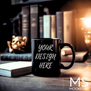 Mug MockUps Black Coffee Cup Mock up Bundle Mock Up Stock Photo Coffee Cup Mockup Halloween Mockup JPG Digital Download Coffee Mug Mock Ups