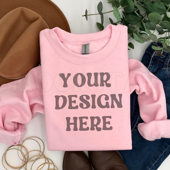 Light Pink Gildan 18000 Mockup Light Pink Oversized Gildan Light Pink Mockup Gildan 18000 Light Pink Mockup Light Pink Gildan 18000 Mockup