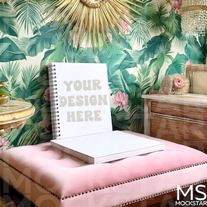 Spiral Notebook Mockup Blank Spiral Notebook Mockup Planner Mockup Journal Mockup Bundle Boho Mockup Book Mock Ups Spiral Journal Mock ups