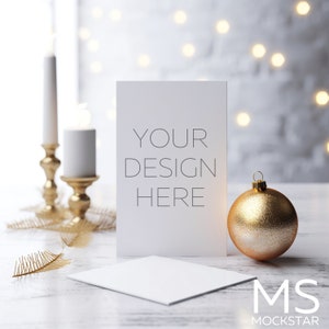 Greeting Card Mockup White Invitation Mockup Bundle Stationary Mockup Card Mock Up Bundle Canva Mockup Chrismas Mockup 5x7 Card Mockups Card