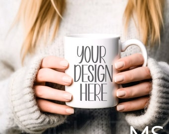 Mug mockup model blank mug mockups winter white coffee mug mock up blank mug mockups product mock up woman holding mug mockup photos 11 oz