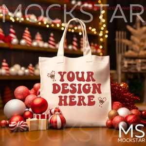 Tote Bag Mockup Natural Canvas Tote Bag Mock up Bundle Shopping Bag Mockup Bundle Natural Tote Bag Mock Ups Canvas Bag Mockup Christmas Mock
