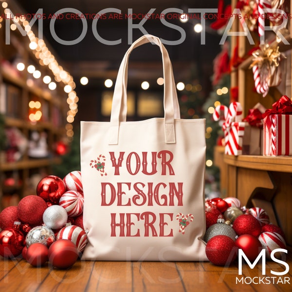 Tote Bag Mockup Natural Canvas Tote Bag Mock up Bundle Shopping Bag Mockup Bundle Natural Tote Bag Mock Ups Canvas Bag Mockup Christmas Mock