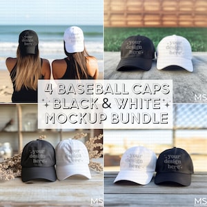 Baseball Cap Mockup White Baseball Cap Mockup Bundle Black Baseball Cap Mockup Baseball Cap Baseball Hat Mock Ups Printify Trucker Caps Mock