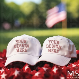 Baseball Hat Mockup Bundle White Baseball Cap Mockup White Cap Mockup Baseball Cap Mock up Bundle Baseball Hat Mock Ups 4th of July Mockup