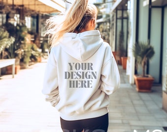 Gildan 18500 Mockup White Gildan 18500 Mockup Bundle Gildan 18500 Mock Up Sweatshirt Mockup White Gildan 18500 Oversized Hoodie Mockup White