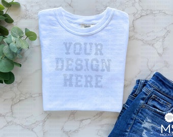 Comfort Colors White C9018 White Comfort Colors Shirt Mockup Bundle White tshirt Mockup Comfort Colors CC9018 Kids Shirt Mockup Kids Mockups