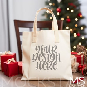 Tote Bag Mockup Natural Canvas Tote Bag Mock up Bundle Shopping Bag Mockup Bundle Natural Tote Bag Mock Ups Canvas Bag Mockup Christmas Mock