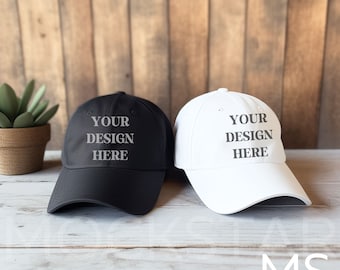 Hat Mockup Baseball Cap Mockup Black Cap Mockup White Cap Mockup Baseball Cap Template Baseball Hat Mock Ups Christmas Mockup Canva Mockups