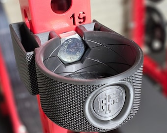 Rack Mounted Cupholder: Home Gym Accessory