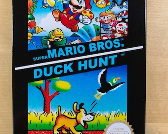 NES Replacement Box - Super Mario Bros Duck Hunt NO GAME included