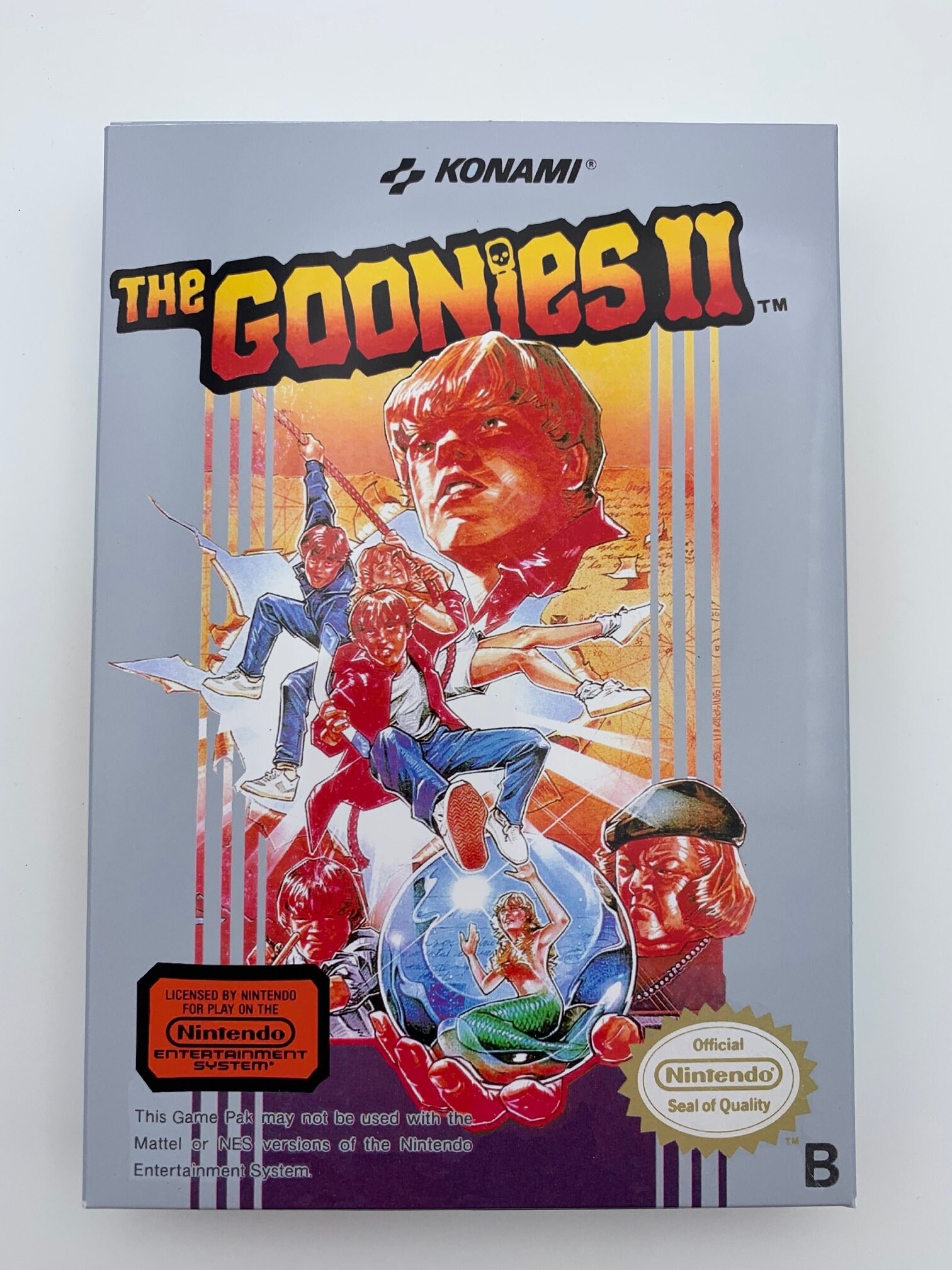 NES Replacement Box the Goonies 2 NO GAME Included Etsy