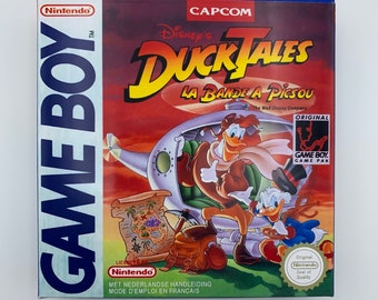 GB Replacement Box & Tray - Duck Tales PAL FAH No Game included