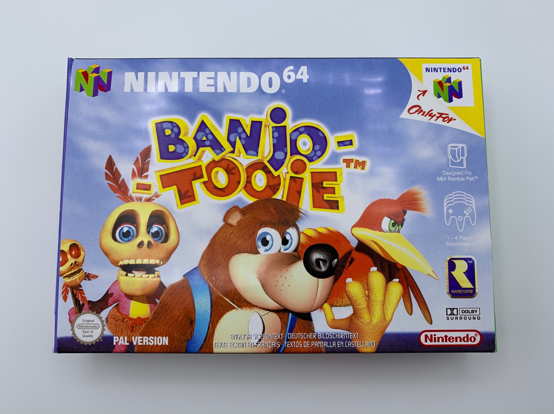 Banjo-kazooie Tooie: Nintendo 64 N64 Nintendo Switch Custom 