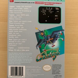 NES Replacement Box Galaga NO GAME included image 2