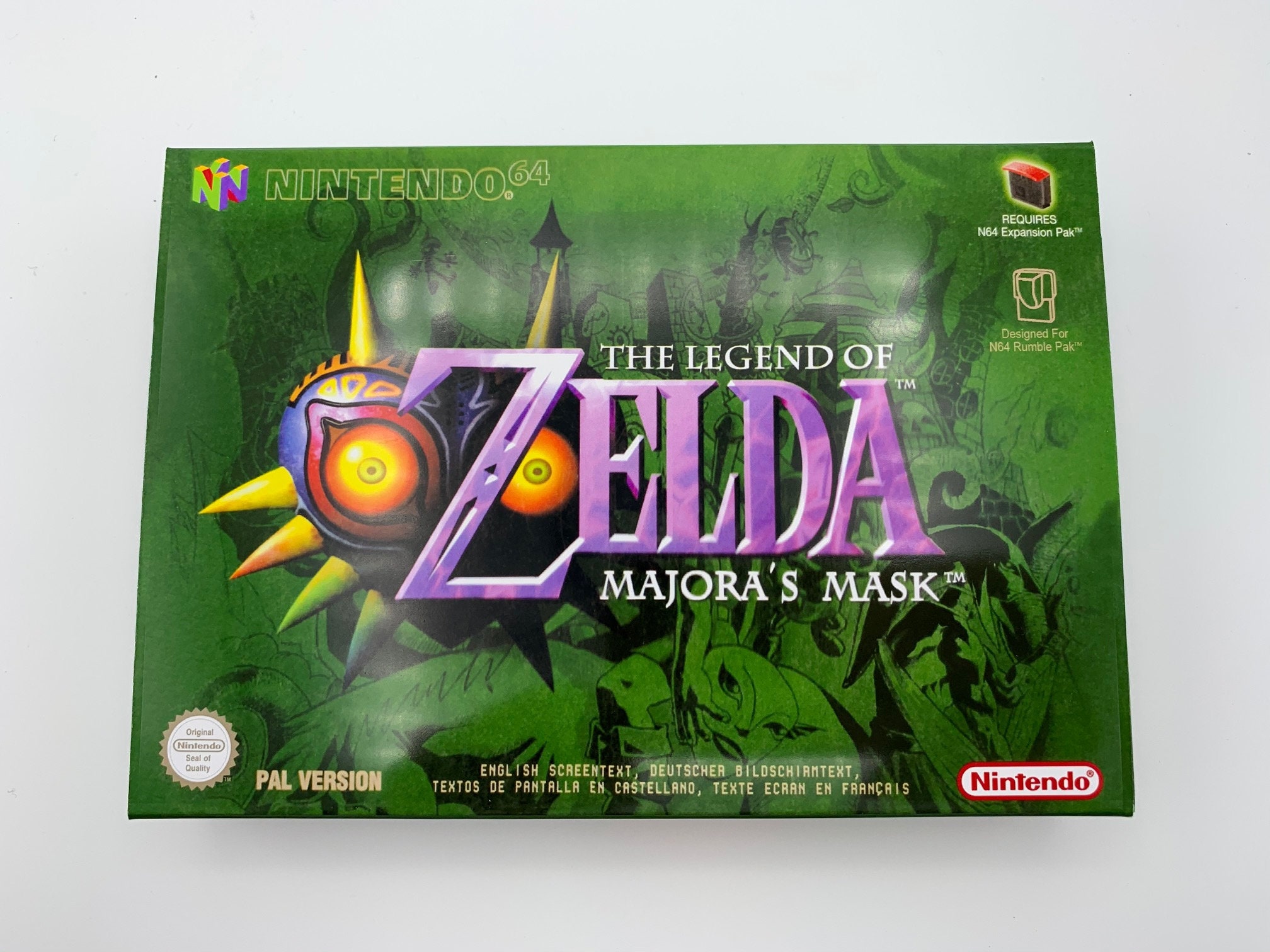 Legend of Zelda, The - Majora's Mask (USA) Nintendo 64 (N64) ROM Download -  RomUlation