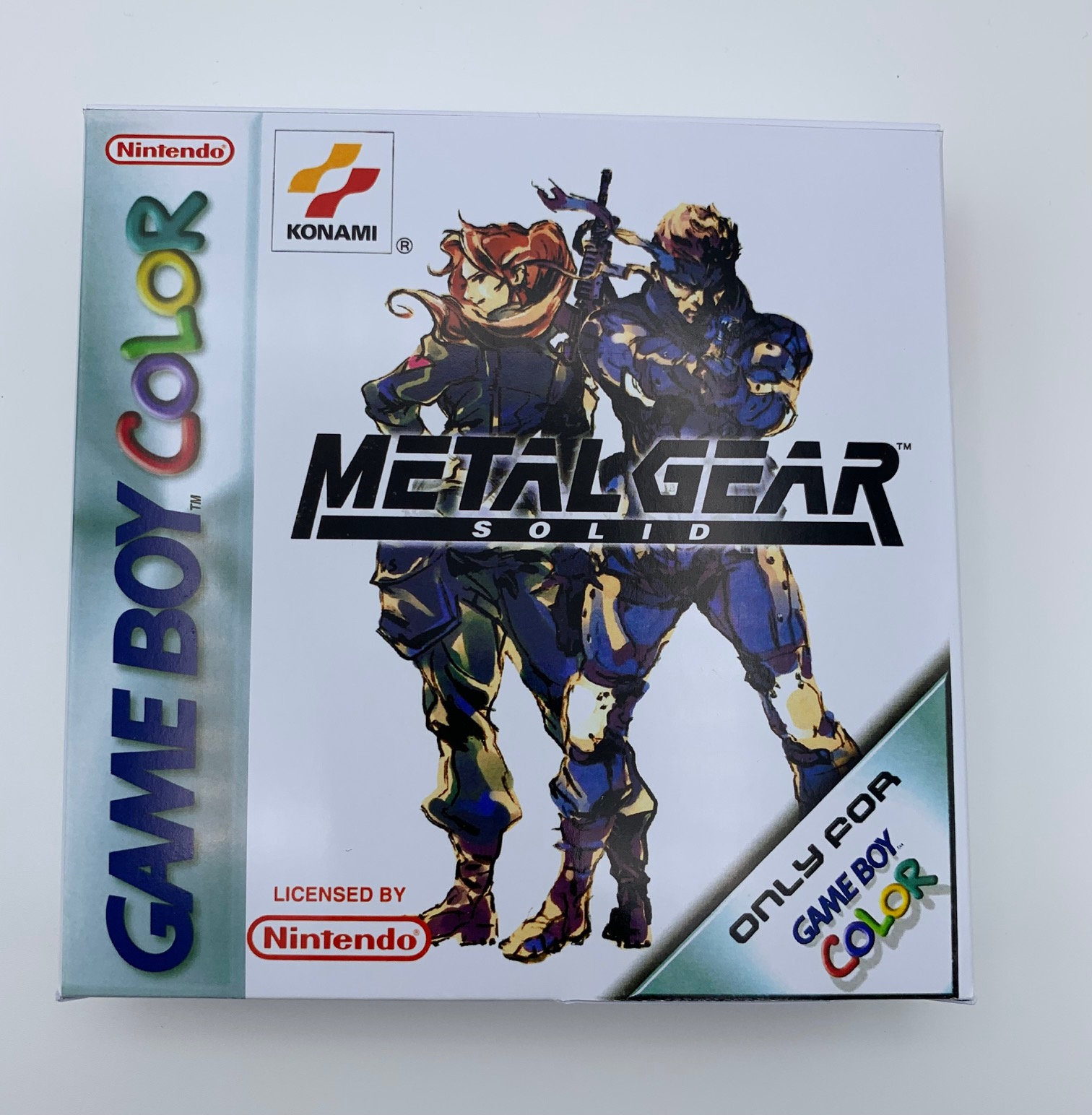 GBC メタルギア ゴーストバベル ゲームボーイカラー専用 レアゲーム