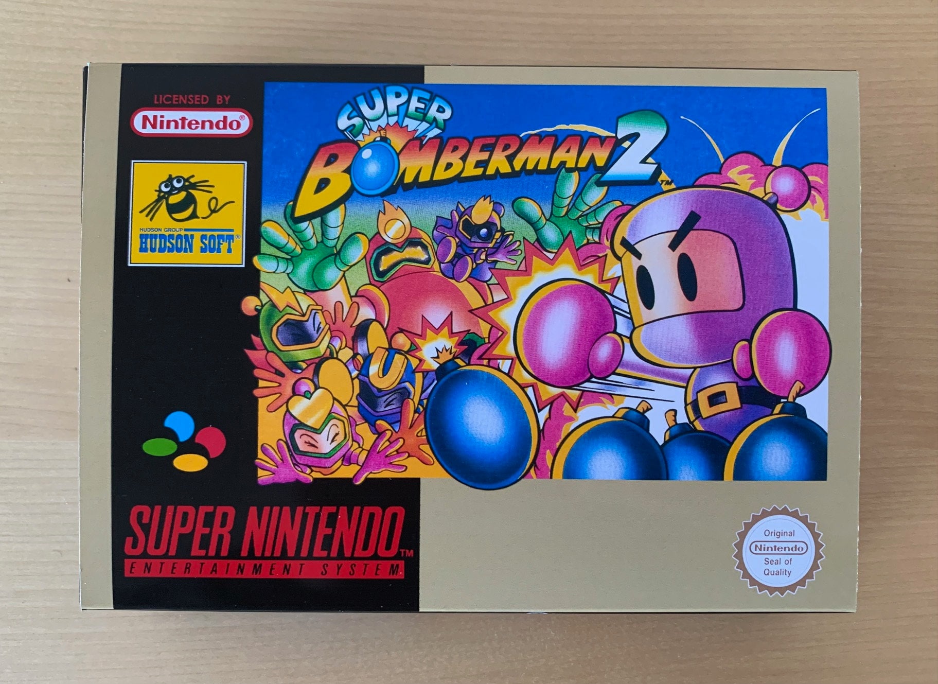 Super Bomberman 2 (Super Nintendo Entertainment System) SNES COMPLETE IN  BOX CIB