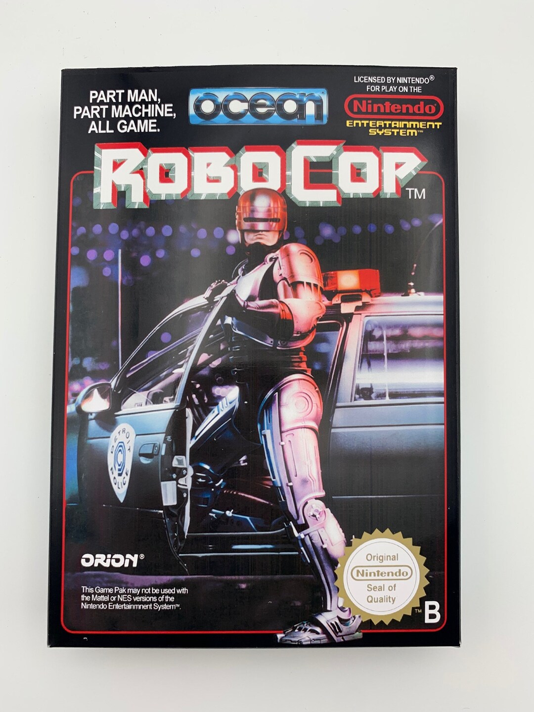 NES Replacement Box Robocop NO GAME Included Etsy