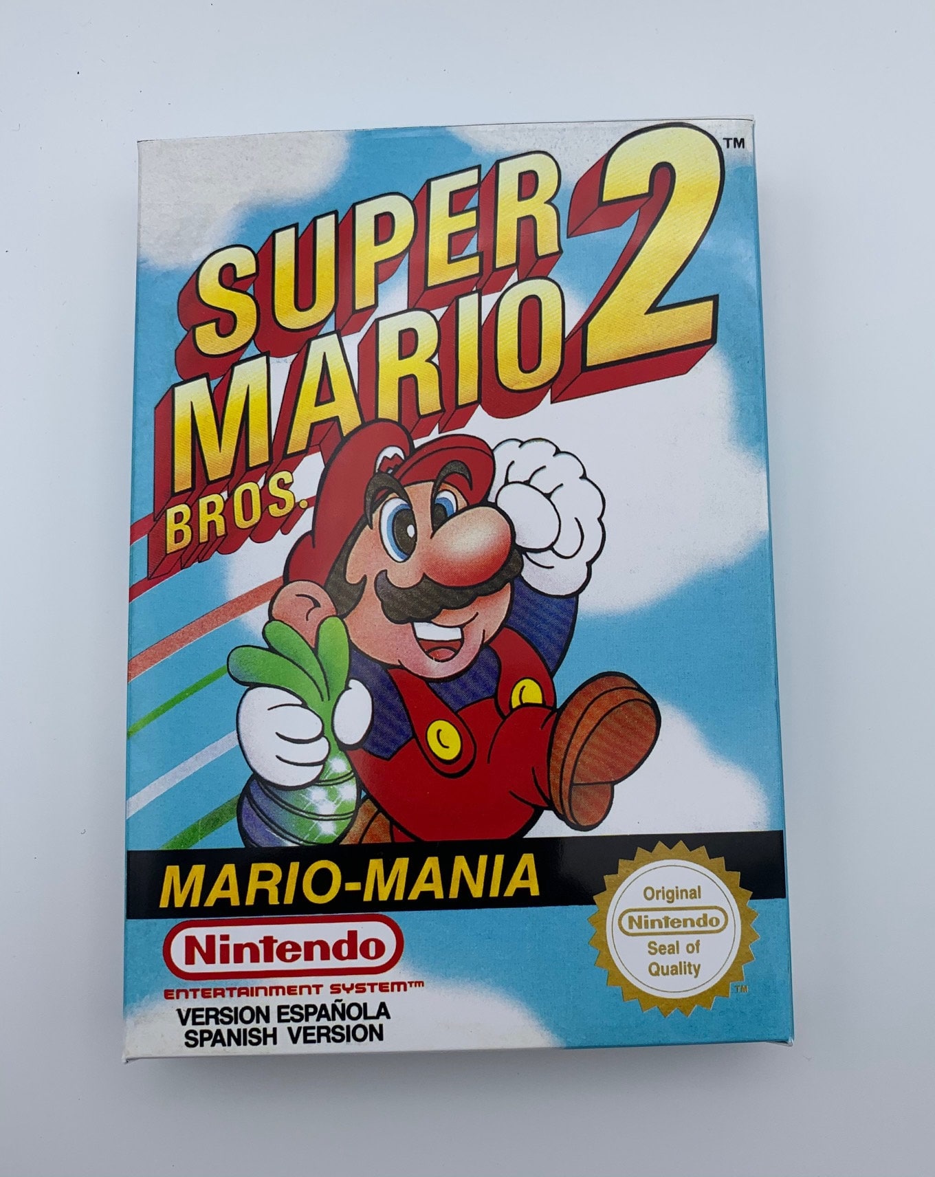 NES Replacement Box Super Mario Bros 2 NO GAME Included Etsy