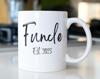 Funcle mug, uncle mug, uncle 2023, new uncle mug, new uncle 2023, funcle mug