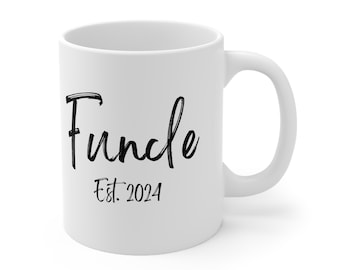 Funcle mug, uncle mug, uncle 2024, new uncle mug, new uncle 2024, funcle mug