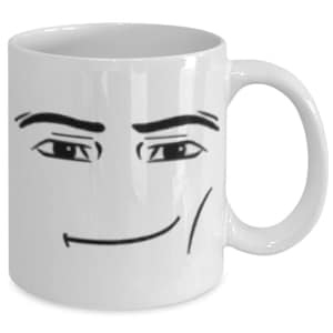 Roblox Gift - Roblox man mug, Roblox guy mug, Roblox face, Roblox block face mug, funny gamer mug image 5