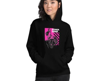 Biker Babe-hoodie