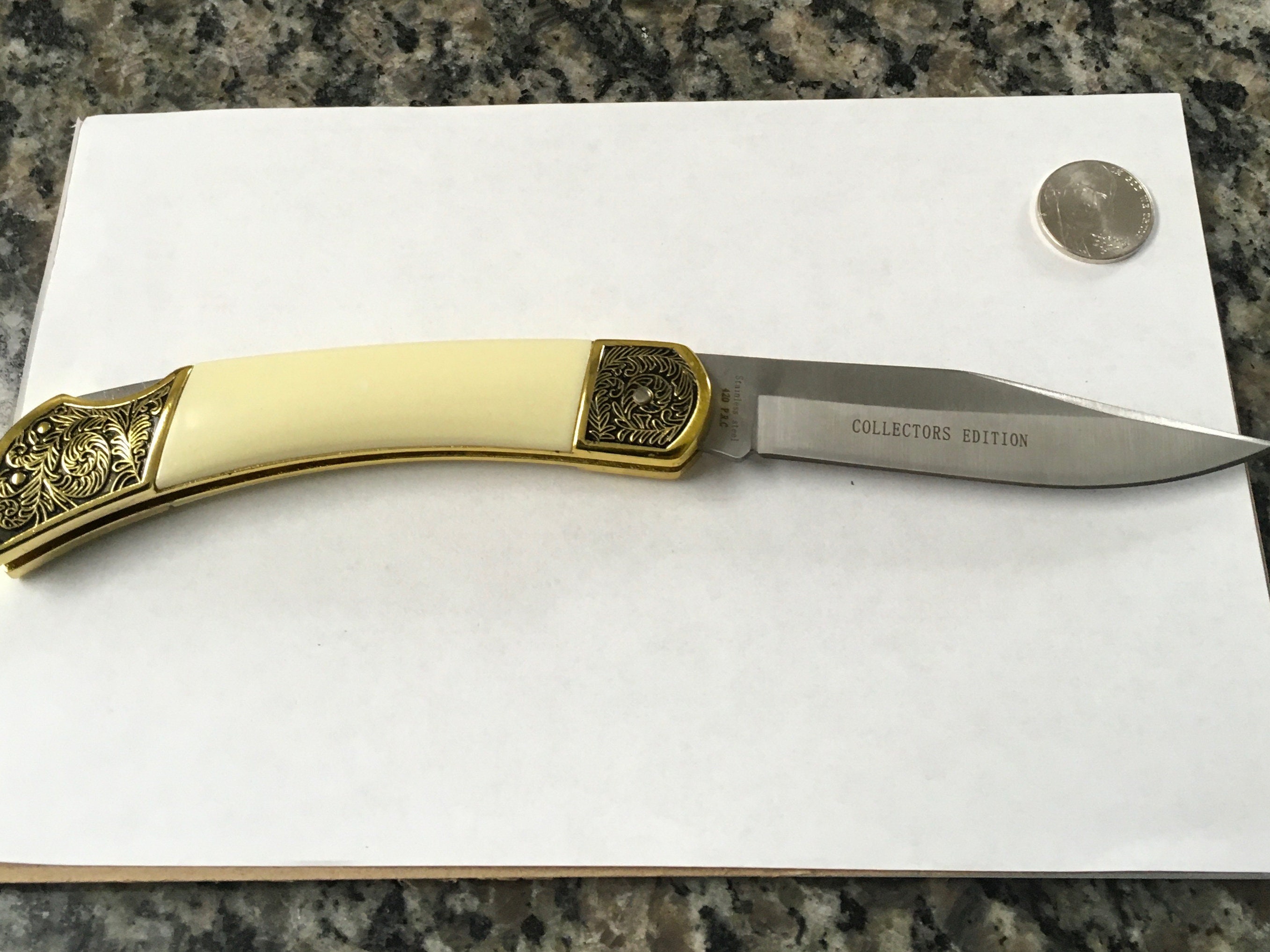 Patriotism Pocket Knife Prestige Eagles American Mint Knife Etsy