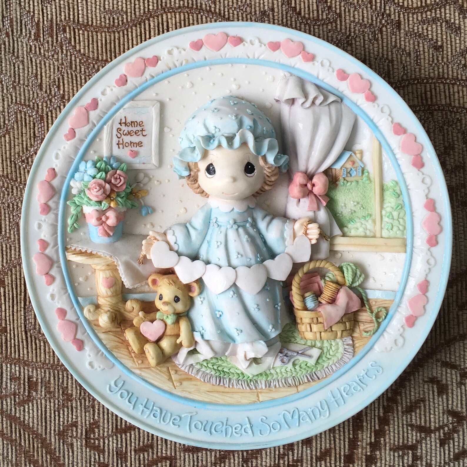 Precious Moments You Have Touched so Many Hearts 1995 Decorative