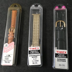 Watch Bands Timex Vintage (Set of Three)