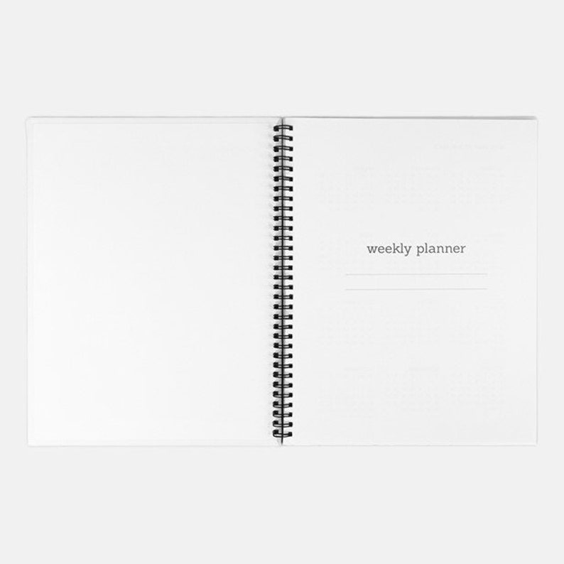 Pink Floral Hardcover Spiral 20242025 Planner Hardcover Planner Spiral