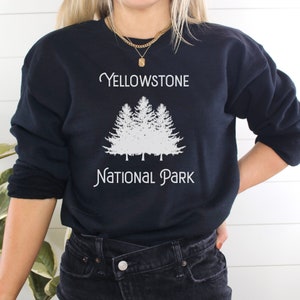Yellowstone National Park Sweatshirt | National Park Graphic Sweatshirt | Unisex Sweatshirt Yellowstone
