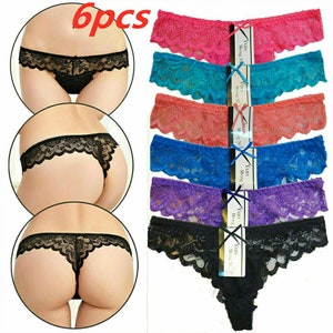 Women's Multipack Knickers, Multipack Lace & Embroidered Knickers