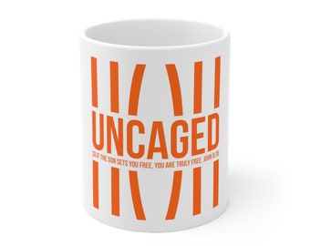 UNCAGED Ceramic Mug 11oz