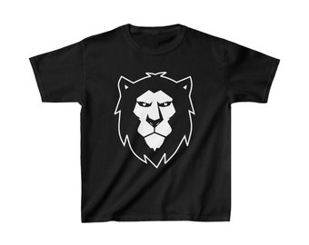 Lion Graphic Kids Heavy Cotton Tee