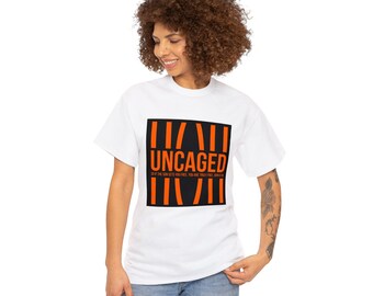 UNCAGED Unisex Heavy Cotton Tee