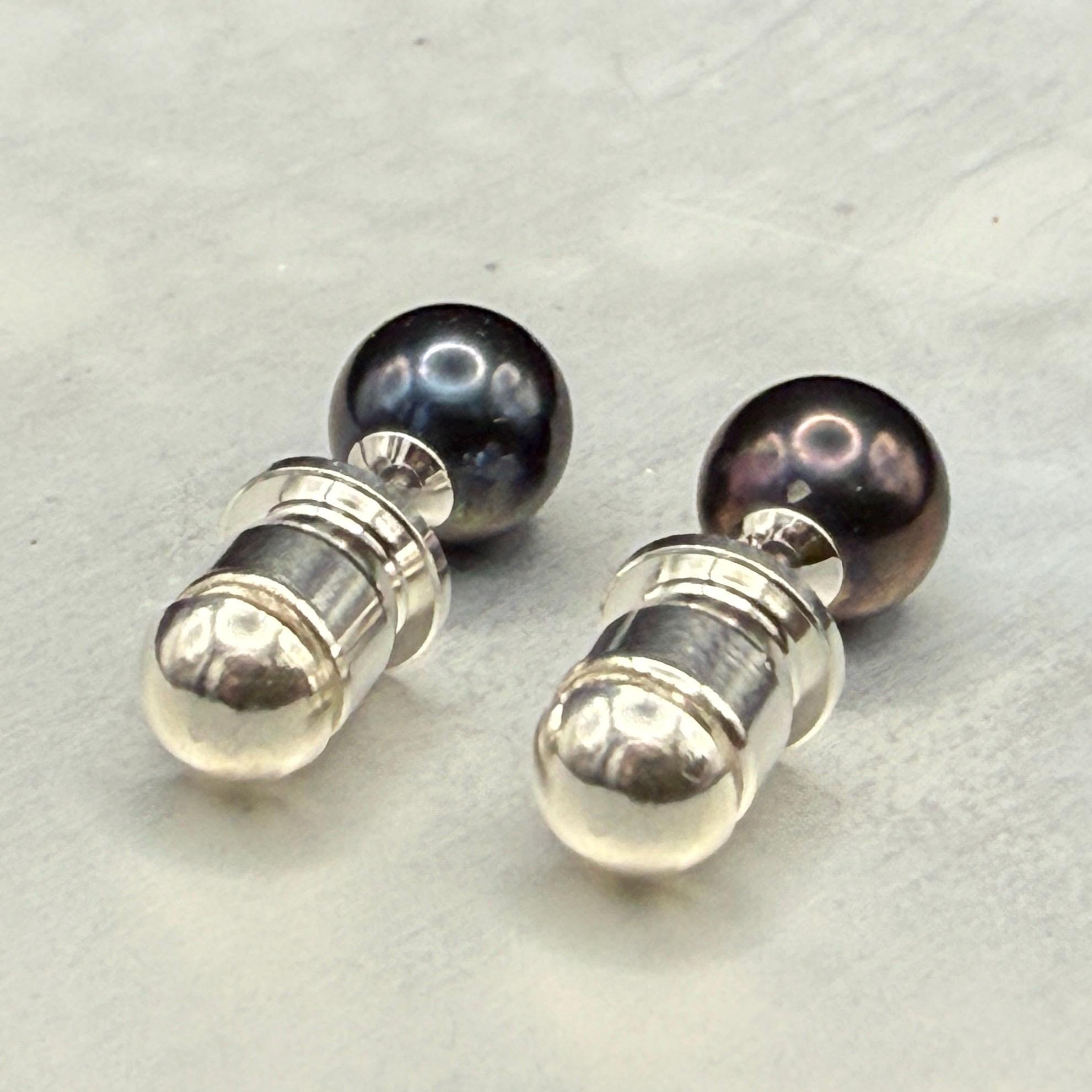 Orecchini LES POULETTES BIJOUX In Argento 925 Con Palla D'Agata | Classics | Gioiello Artigianale In Cofanetto Regalo - 3