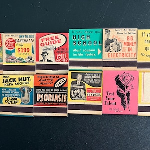 Vintage Matchbooks