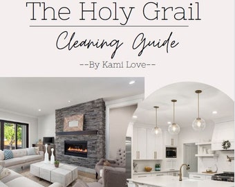 The Holy Grail Cleaning Guide