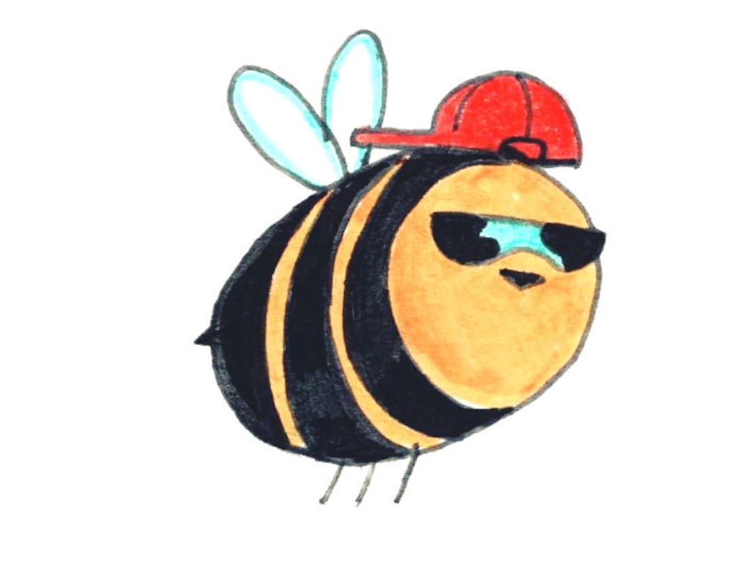 Awesome Bee Drawings