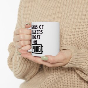 Tears of Players I beat on PUBG Playerunknown's Battleground Funny gamer Mug image 2